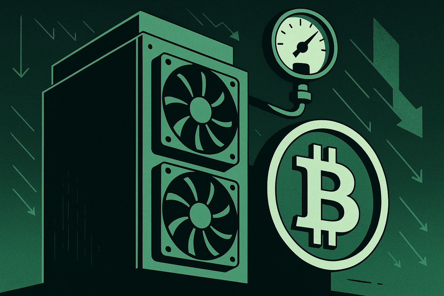Bitcoin Hashrate Just Hit an 8-Month Low—Are We Freaking Out or Loading Up?