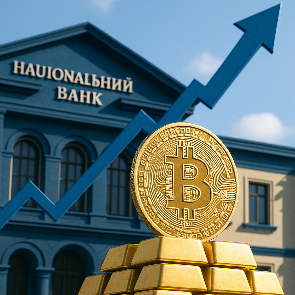 Kyiv Just Shook the Crypto Desk: A Bill to Let the National Bank Stack Bitcoin Has Arrived