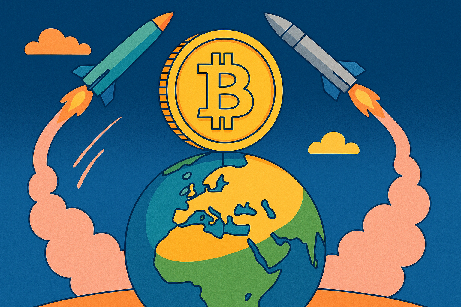 Missiles in the Middle East, Yet Bitcoin Barely Flinches — What the Data Is Whispering