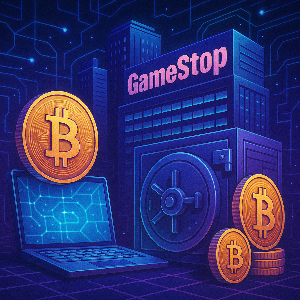 Wait, GameStop Just Scooped Up 4,710 Bitcoin—Is the Meme Stock Pivoting to a Meme Coin Treasury?